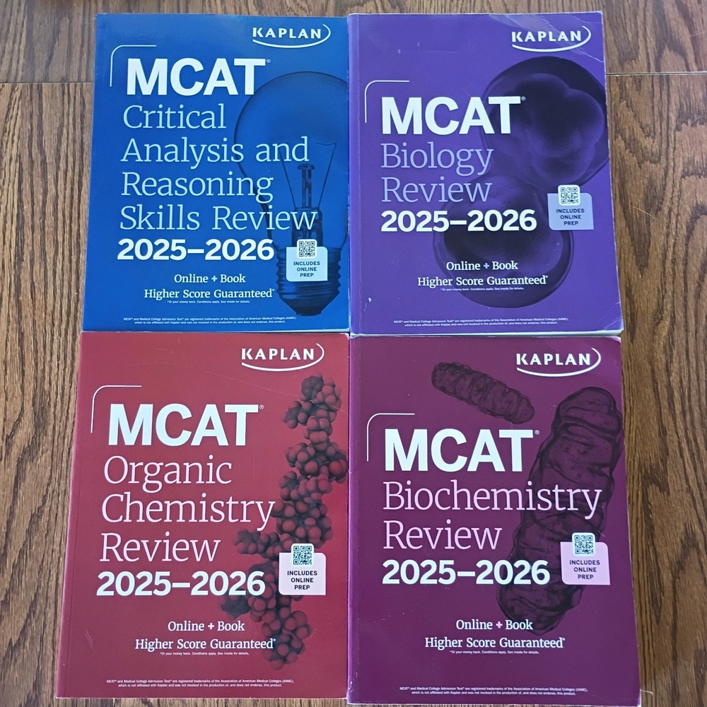 MCAT Self-Study Toolkit 2025-2026 includes 4 Books - Paperback